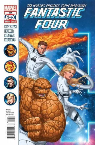 Fantastic Four #604 - Marvel Comics - 2012