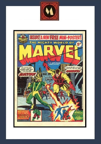 Mighty World Of Marvel #23 - Marvel Comics / British - 1973