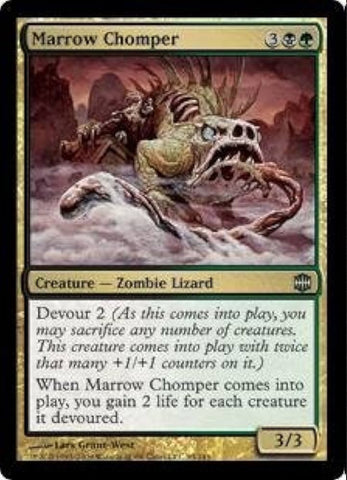 "Marrow Chomper" - Magic The Gathering Card - Alara Reborn