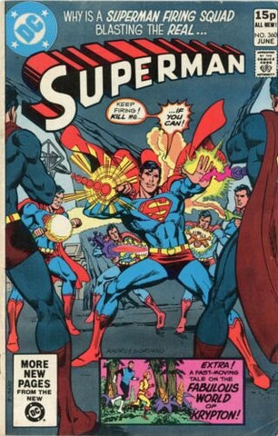 Superman #360 - DC Comic - 1981 - Pence Copy