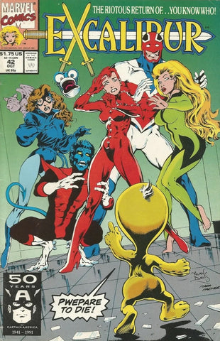 Excalibur #42 - Marvel Comics - 1991