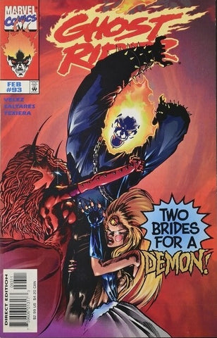 Ghost Rider #93 - Marvel Comics - 1997 - Final Issue, Low Print Run