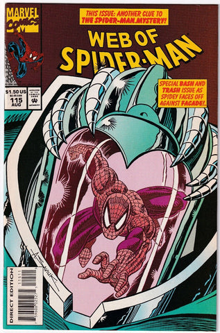 Web of Spider-Man #115 - Marvel Comics - 1994