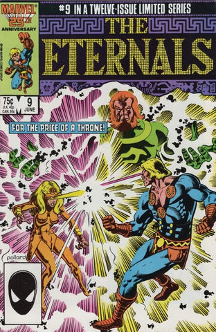 The Eternals #9 - Marvel Comics - 1986 - Mini-Series