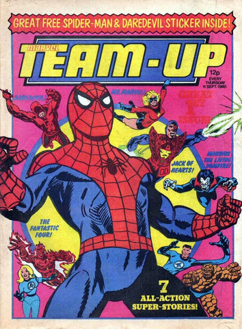 Marvel Team-Up #1 - #16 (16x Comics RUN) - Marvel Comics/British - 1980