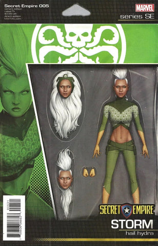 Secret Empire #5 - Marvel Comics - 2017 - Storm Action Figure Variant