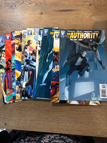 The Authority:Lost Years #3-12 - Wildstorm Comics - 2010 - Run