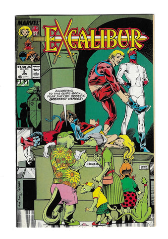 Excalibur #9 - Marvel Comics - 1988