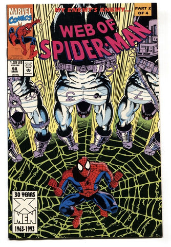 Web of Spider-Man #98 - Marvel Comics - 1992