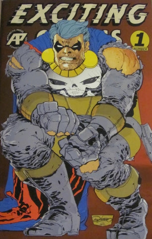 Exciting Comics #1 - Antarctic Press - 2019 - Dark Knight 1:10 Homage Cover