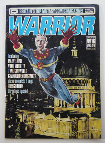 Warrior #16 - Quality Magazines - 1983