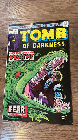 Tomb of Darkness #17 - Marvel Comics - 1975