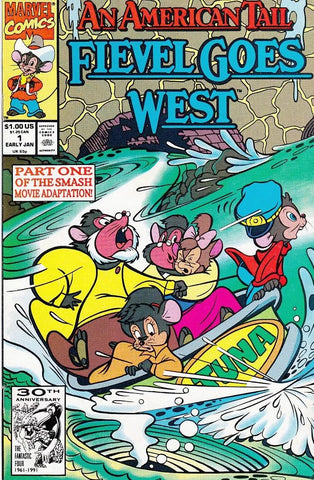 An American Tail: Fievel Goes West # 1 - Marvel Comics - 1992