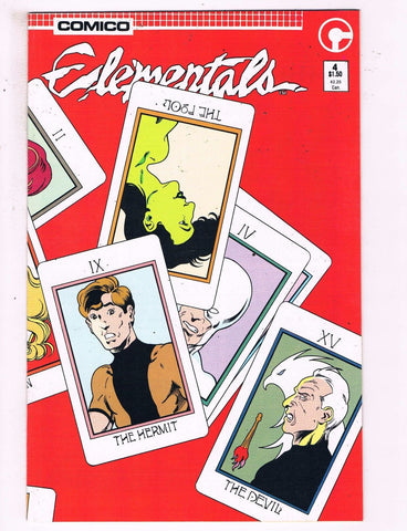 Elementals #4 - Comico - 1984