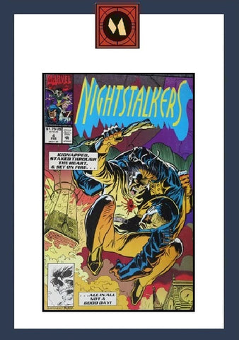 Nightstalkers #4 - Marvel Comics - 1992