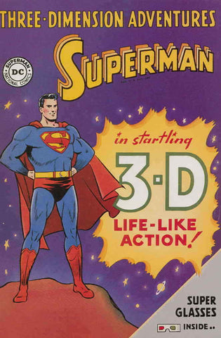 Superman: 3D Adventures - DC Comics - 1997 - Glasses Included