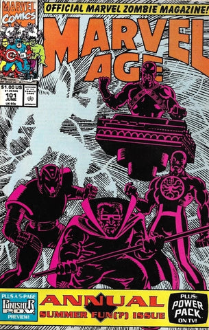 Marvel Age #101 - Marvel Comics - 1991