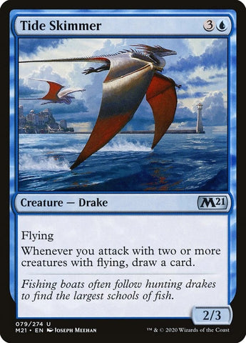 "Tide Skimmer" x4 - Magic The Gathering - M21 - 4-Card Playset