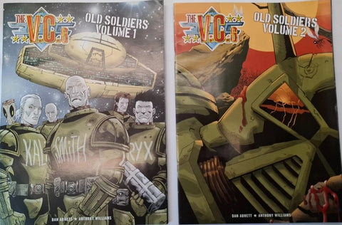 "The V.C.s" Volumes 1 and 2 - Rebellion Comics - 2017 - 2000AD