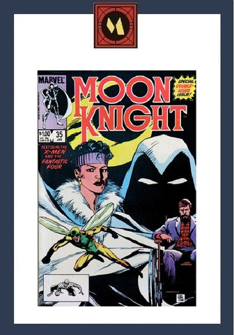 Moon Knight #35 - Marvel Comics - 1984