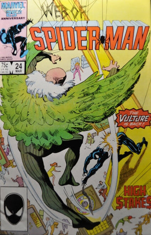 Web Of Spider-Man #24 - Marvel Comics - 1986