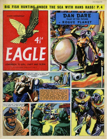 Eagle Comic Vol.7 No.1 - British - 1956