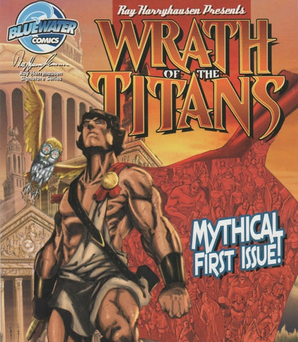 Wrath Of The Titans #1 2 3 4 (4x Comics RUN) - Bluewater Comics - 2007