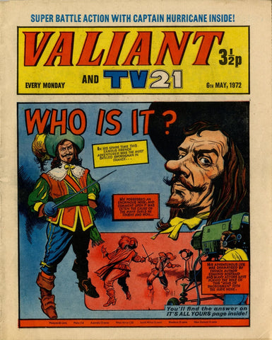 Valiant Comic 6th May 1972 - British Comic