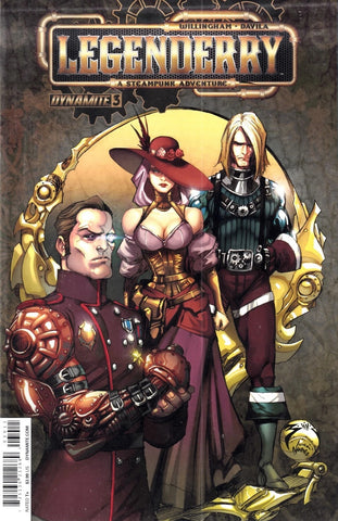 Legenderry: A Steampunk Adventure #3 - Dynamite - 2014