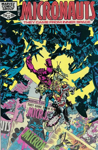 Micronauts #39 - Marvel Comics - 1982