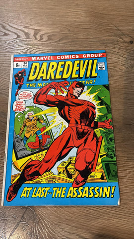 Daredevil #84 - Marvel Comics - 1972 - Back Issue