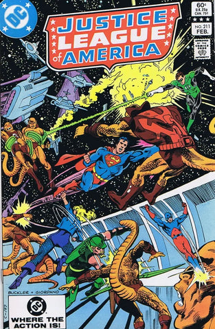 Justice League America #211  - DC Comics - 1983