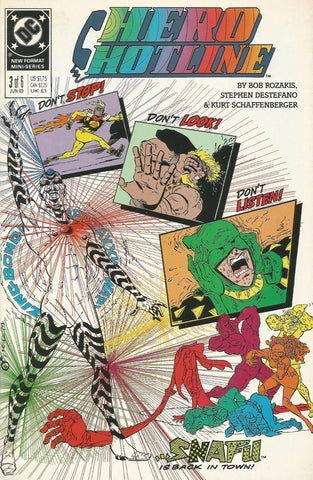 Hero Hotline #3 - DC Comics - 1989