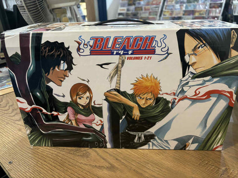 Bleach Box Set  Volumes 1-21 - Viz Media - includes poster