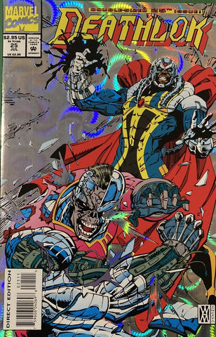 Deathlok #25 - Marvel Comics - 1991 - Foil Cover