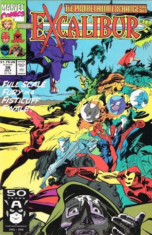 Excalibur #39 - Marvel Comics - 1991