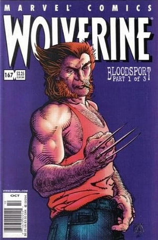 Wolverine #167, #168 & #169 - Marvel Comics - 2001 - "Bloodsport"