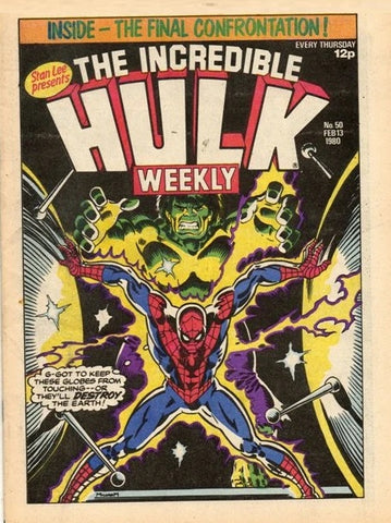 Hulk Comic #50 and #51 - Marvel Comics/British - 1979