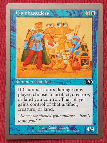 "Clambassadors" - Magic The Gathering Card - Unglued