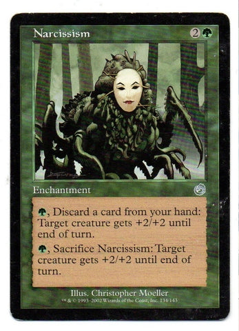"Narcissism" - Magic The Gathering Card - Torment