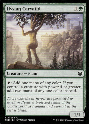 "Ilysian Caryatid" - Magic The Gathering Card - Theros Beyond Death