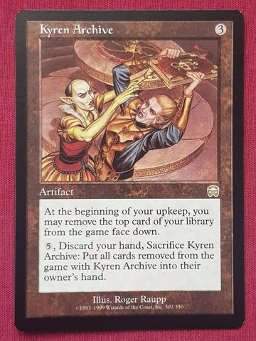 "Kyren Archive" - Magic The Gathering Card - Mercadian Masques