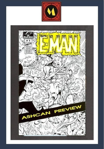 E-Man Ashcan Preview #1 - Alpha Productions - 1993