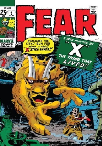 Fear #2 - Marvel Comics - 1971