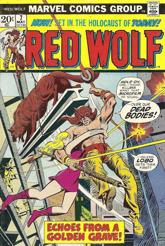 Red Wolf #7 - Marvel Comics - 1973