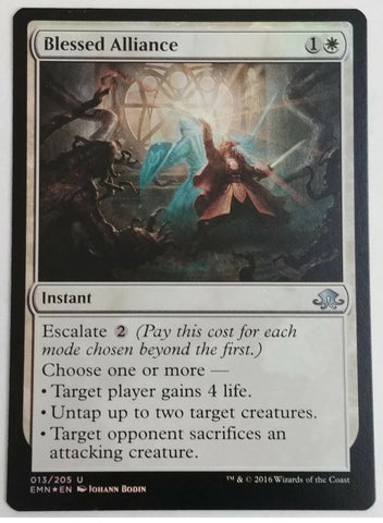 "Blessed Alliance" - Magic The Gathering Card - Eldritch Moon