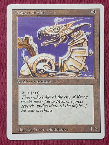 "Dragon Engine" - Magic The Gathering Card - Revised