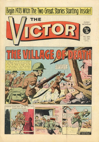 Victor Comic #620, #621, #623 - #628 (8x Comics RUN) - 1973