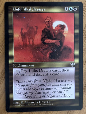 "Unfulfilled Desires" - Magic The Gathering - Mirage