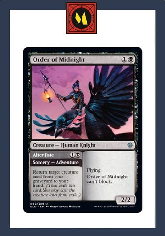"Order Of Midnight" - Magic The Gathering Card - ELD